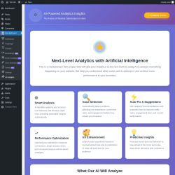 Page screenshot: Opti-Behavior  &rarr; AI Insights