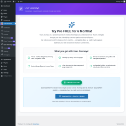 Page screenshot: Opti-Behavior  &rarr; User JourneysPRO