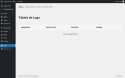 Page screenshot: logs
