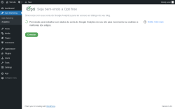 Page screenshot: Opti Marketing &rarr; Analytics