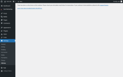 Page screenshot: Settings &rarr; Sitemap