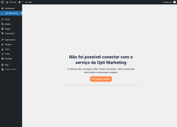 Page screenshot: Opti Marketing