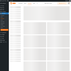 Page screenshot: WowOptin → Templates