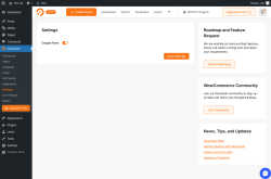 Page screenshot: WowOptin → Settings