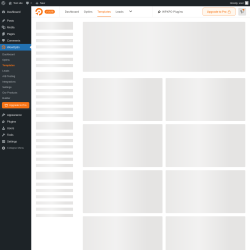 Page screenshot: WowOptin → Templates