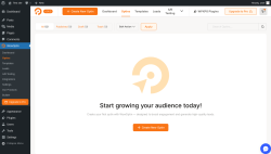 Page screenshot: WowOptin → Optins