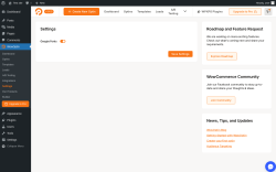 Page screenshot: WowOptin → Settings
