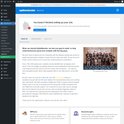 Page screenshot: OptinMonster  &rarr; About Us