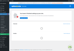 Page screenshot: OptinMonster  &rarr; University