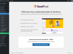 Page screenshot: OptinMonster  &rarr; Landing Pages
