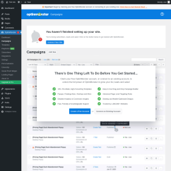 Page screenshot: OptinMonster  &rarr; Campaigns