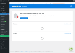 Page screenshot: OptinMonster  &rarr; University