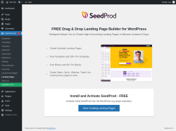 Page screenshot: OptinMonster  &rarr; Landing Pages