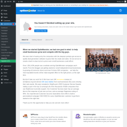 Page screenshot: OptinMonster  &rarr; About Us