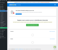 Page screenshot: Dashboard &rarr; Marketing Education