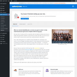 Page screenshot: OptinMonster  → About Us