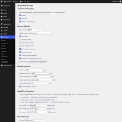 Page screenshot: Settings &rarr; OrangeBox