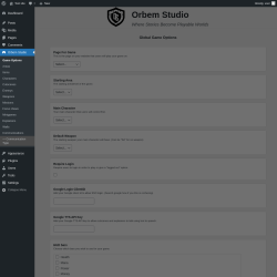 Page screenshot: Orbem Studio
