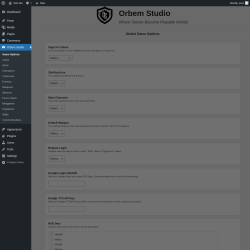 Page screenshot: Orbem Studio
