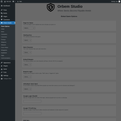 Page screenshot: Orbem Studio