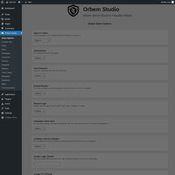 Page screenshot: Orbem Studio