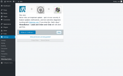 Page screenshot: WhatsApp Button &lsaquo; Test site &mdash; WordPress