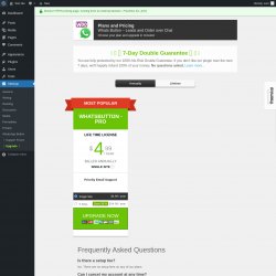 Page screenshot: Settings &rarr; Upgrade&nbsp;&nbsp;➤