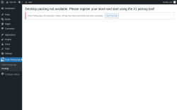 Page screenshot: Order Picking App → Packing