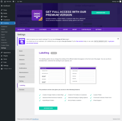Page screenshot: Tracking → Settings → Labelling