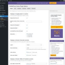 Page screenshot: Series
