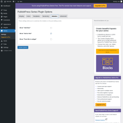 Page screenshot: Series &rarr; Metabox