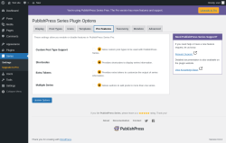 Page screenshot: Series &rarr; Pro Features
