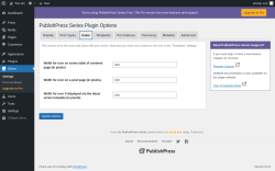 Page screenshot: Series &rarr; Icons