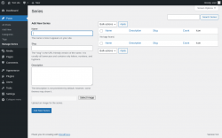 Page screenshot: Posts &rarr; Manage Series