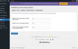Page screenshot: Series &rarr; Icons