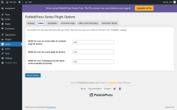 Page screenshot: Series &rarr; Icons