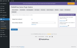 Page screenshot: Series