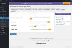 Page screenshot: Series &rarr; Pro Features