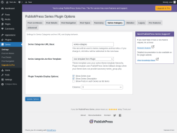 Page screenshot: Series &rarr; Series Category