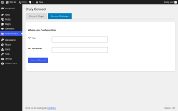 Page screenshot: Orufy Connect &rarr; Connect WhatsApp
