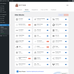 Page screenshot: Otter Blocks → Blocks