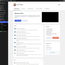 Page screenshot: Settings &lsaquo; Test site &mdash; WordPress