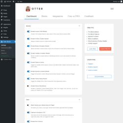 Page screenshot: Otter Blocks