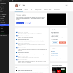 Page screenshot: Settings &lsaquo; Test site &mdash; WordPress
