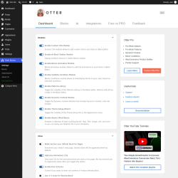 Page screenshot: Otter Blocks