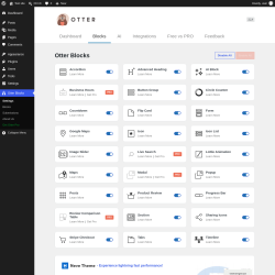 Page screenshot: Otter Blocks &rarr; Blocks