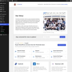 Page screenshot: Otter Blocks &rarr; About Us