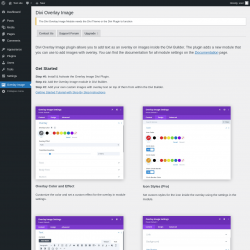 Page screenshot: Overlay Image