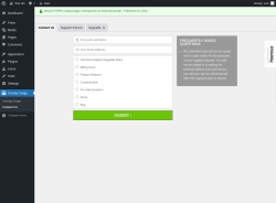 Page screenshot: Overlay Image → Contact Us