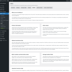 Page screenshot: PackPilot &rarr; Doku &rarr; 
					Articles				